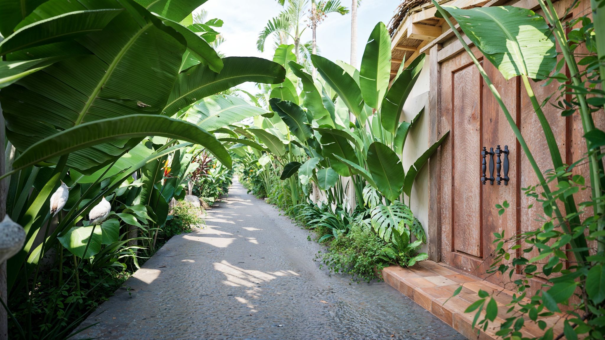 Salon ouvert, villa Eden Tropical