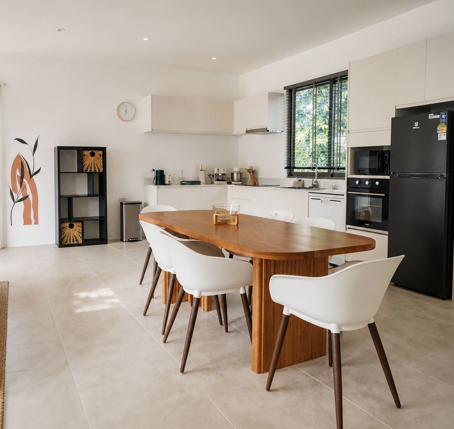 Coin repas extérieur